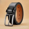 Men's alloy pin buckle faux leather belt, jeans belt, casual and versatile pin buckle belt, cross-border e-commerce belt Specification image